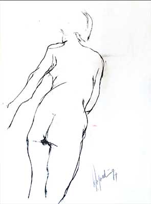 disegno di nudo