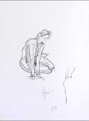 disegno di nudo