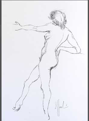 disegno di nudo