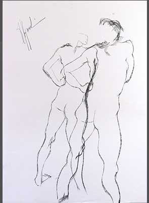 disegno di nudo