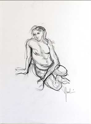 naked drawing