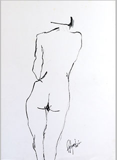 disegno di nudo