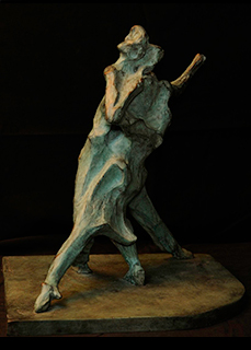 Tango - scultura in bronzo
