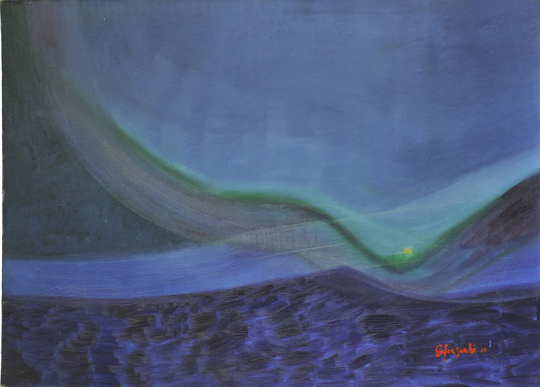 Pittura astratta a olio · 3