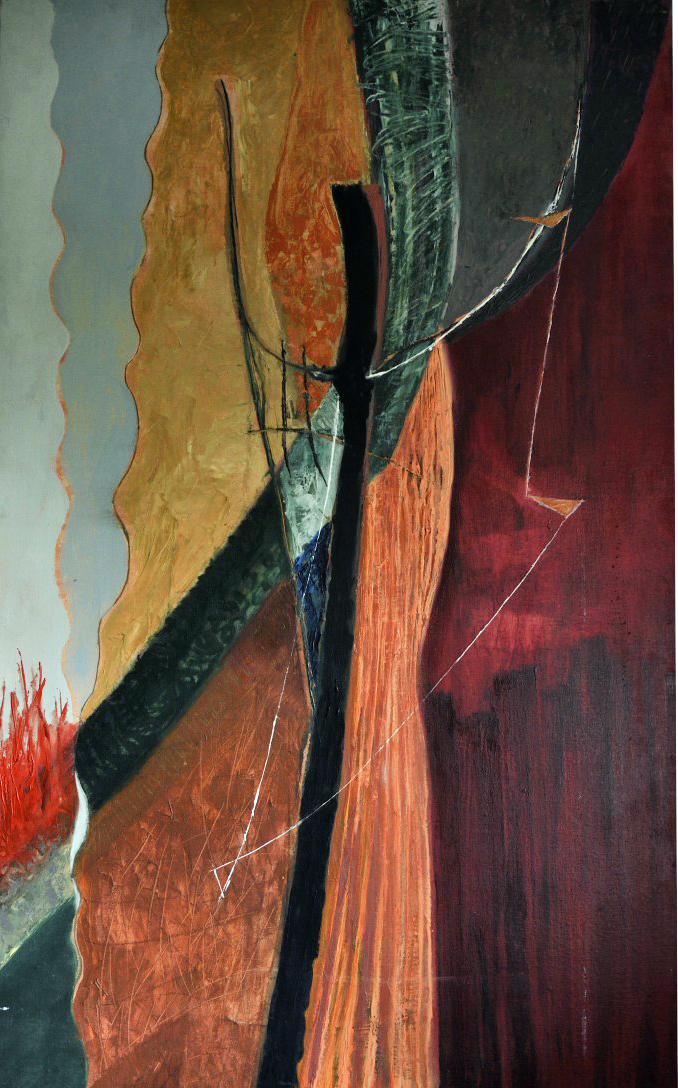 Pittura astratta a olio · 22