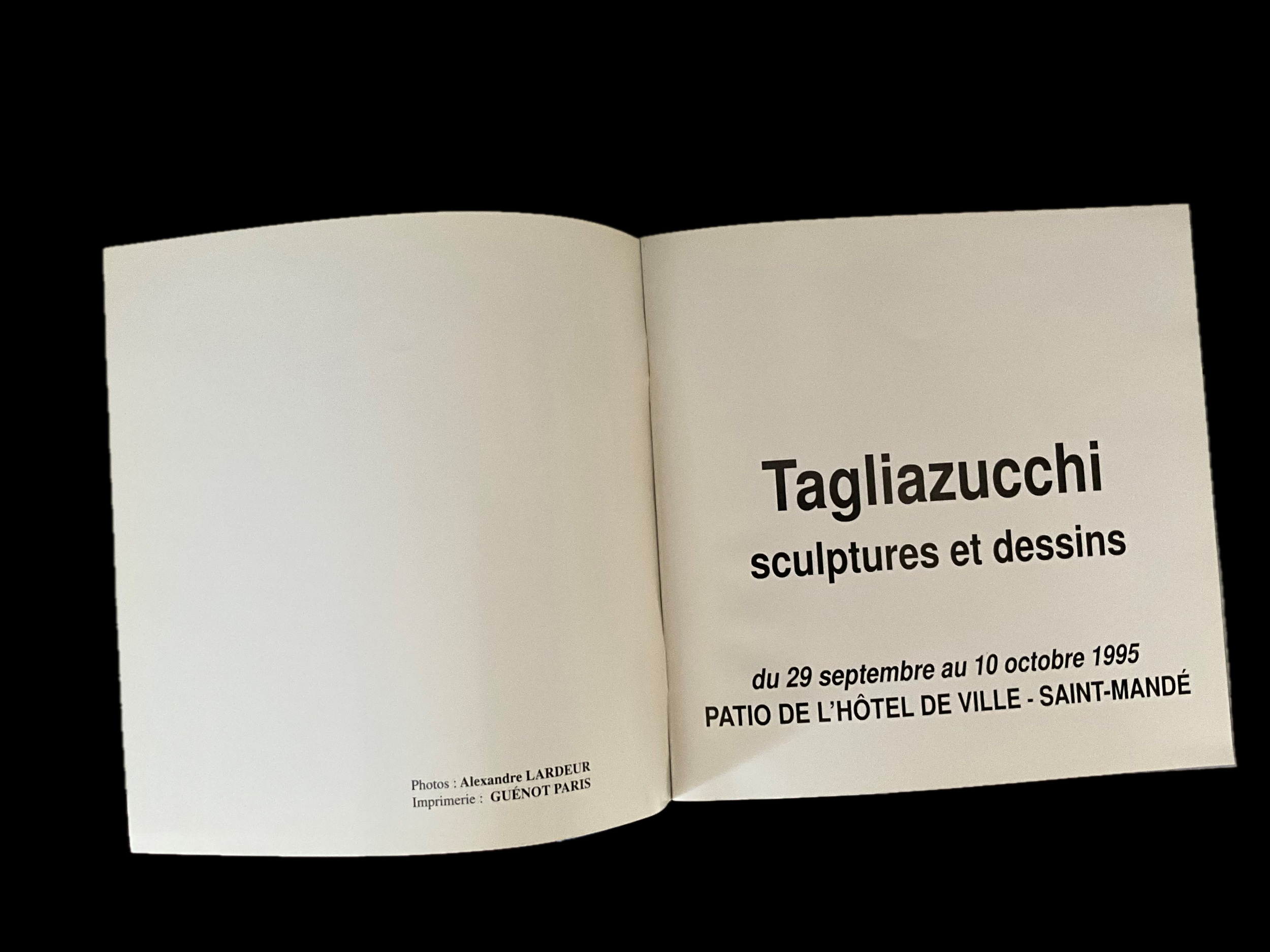 Catalogue Roberto Tagliazucchi — Saint-Mandé, Paris